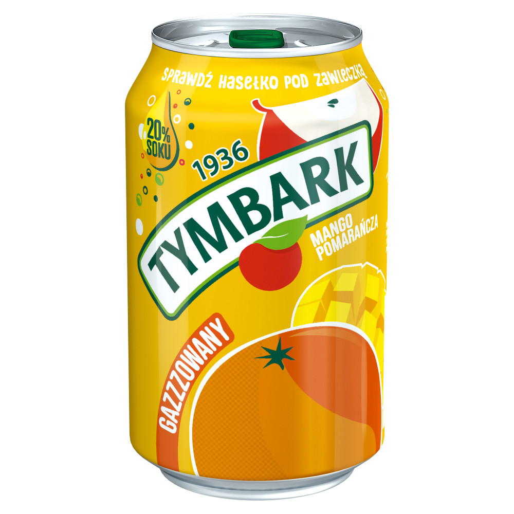Tymbark Sparkling Manzana-Naranja-Mango 330 ml