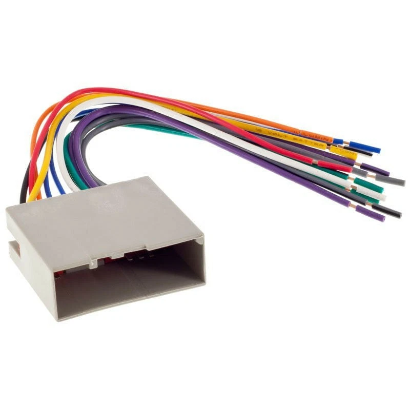 Car Radio Stereo Din 2Din Silver Dash Kit Harness Antenna for 2010-12 Ford — 第 4/4 张图片