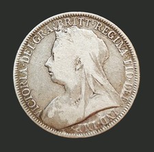United Kingdom - 1 Florin (2 shillings) - Queen Victoria - 3rd portrait - 1893