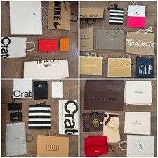 Lotto 33 Shopping Bag Marca Autori, Busta Louis Vuitton, Apple, Coach, MK, TB��