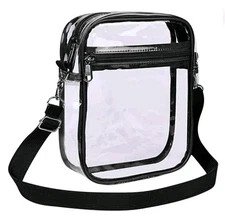 Clear PVC Transparent Crossbody Bag