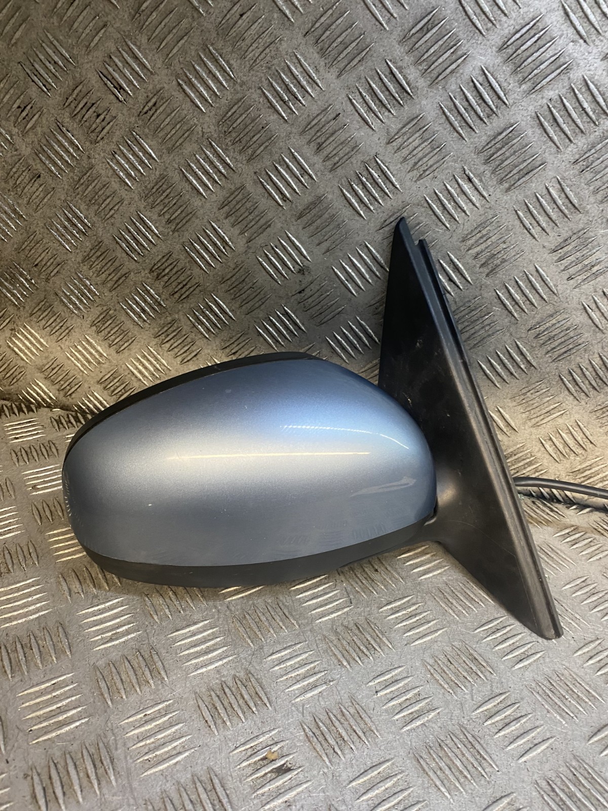 2008 SKODA ROOMSTER 2 16V MK1 PETROL 1.6 BTS DRIVER WING MIRROR BLUE 034366 - Image 3