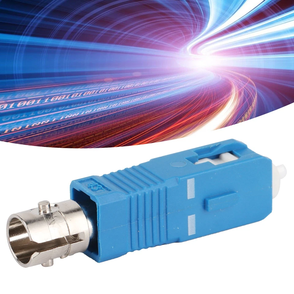 Hot Optical Fiber Adapter Connector SC/UPC ST/UPC Male Female Coupler Converter - Image 2 of 4