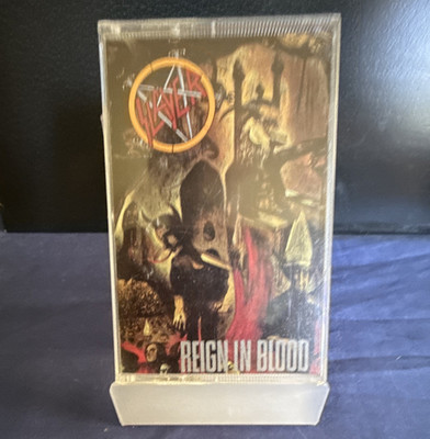 Slayer Reign in Blood Thrash Metal Cassette 1986 Def Jam M5G 24131