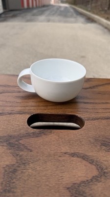 Title: Rosenthal Studio-Linie Germany White Porcelain Tea Cup Modern