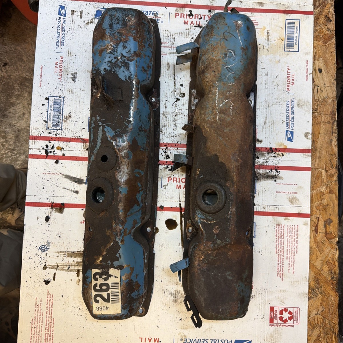 1978-79 OEM Original Big Block Mopar Valve Covers RV/Motorhome