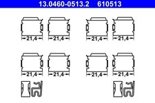 Zubehörsatz Scheibenbremsbelag vorne hinten Ate 130460 05132 für CHRYSLER