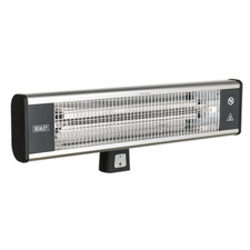 Sealey IWMH1809R High Efficiency Carbon Fibre Wall Mounting Infrared Heater 1800