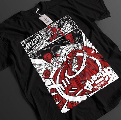 Hajime No Ippo Shirt Takamura Tshirt Miyata Top Kimura Aoki Fighting Anime Tee