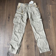 Vintage NWT Ralph Lauren Womens 6 Utility Cargo Pants Y2K Tactical Paratrooper