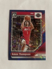 2024-25 Panini Donruss Optic - Amen Thompson #169 Blue Velocity Prizm