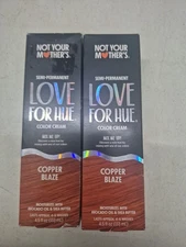 Not Your Mother's Love For Hue Copper Blaze Color Cream Avocado Oil Shea Butter