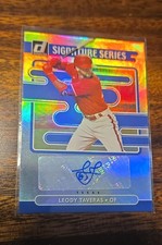 2021 Panini Donruss - Signature Series Leody Taveras #SS-LT (AU, RC)