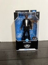 McFarlane DC Multiverse Batman Begins Lucius Fox Platinum Action Figure NEW