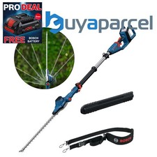 Bosch Professional 18v Cordless 2m Pole Hedge Cutter GHE 18V-50 TP Trimmer Bare