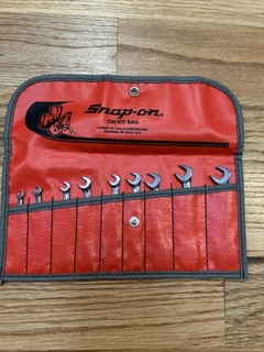 Snap On C90 Kit Bag and 9pc Wrench Set Vintage