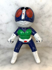 Vintage 1970s KAMEN RIDER Tricycle Sofubi Figure  Popy Bandai