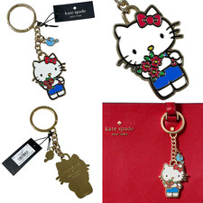 Kate Spade Hello Kitty Keychain Charm