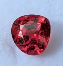Malaya Garnet 1.74 Ct Red Sophisticated Trendy soft Colour SI 7.3x7x5.7 mm