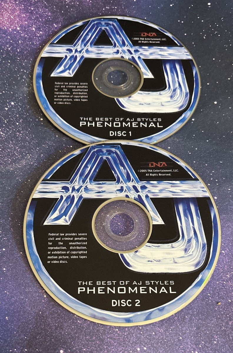TNA AJ STYLES （AJスタイルズ）DVD COLLECTION TNA IMPACT WRESTLING - AJ Styles - The Essential AJ Styles