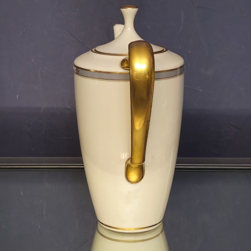 Lenox McKINLEY Coffee Pot With Lid 9" 5 Cup Carafe Presidential Line - Picture 7 of 9