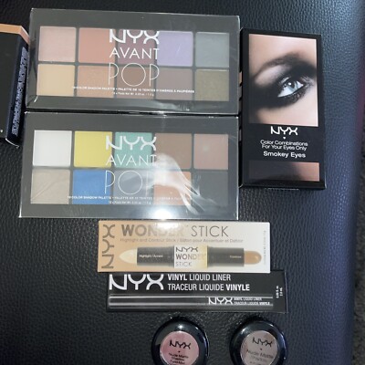 NYX MakeUp Set   Avant Pop Wonderstick Nude Matt Shadow Betrayal Skinny Dip NEU