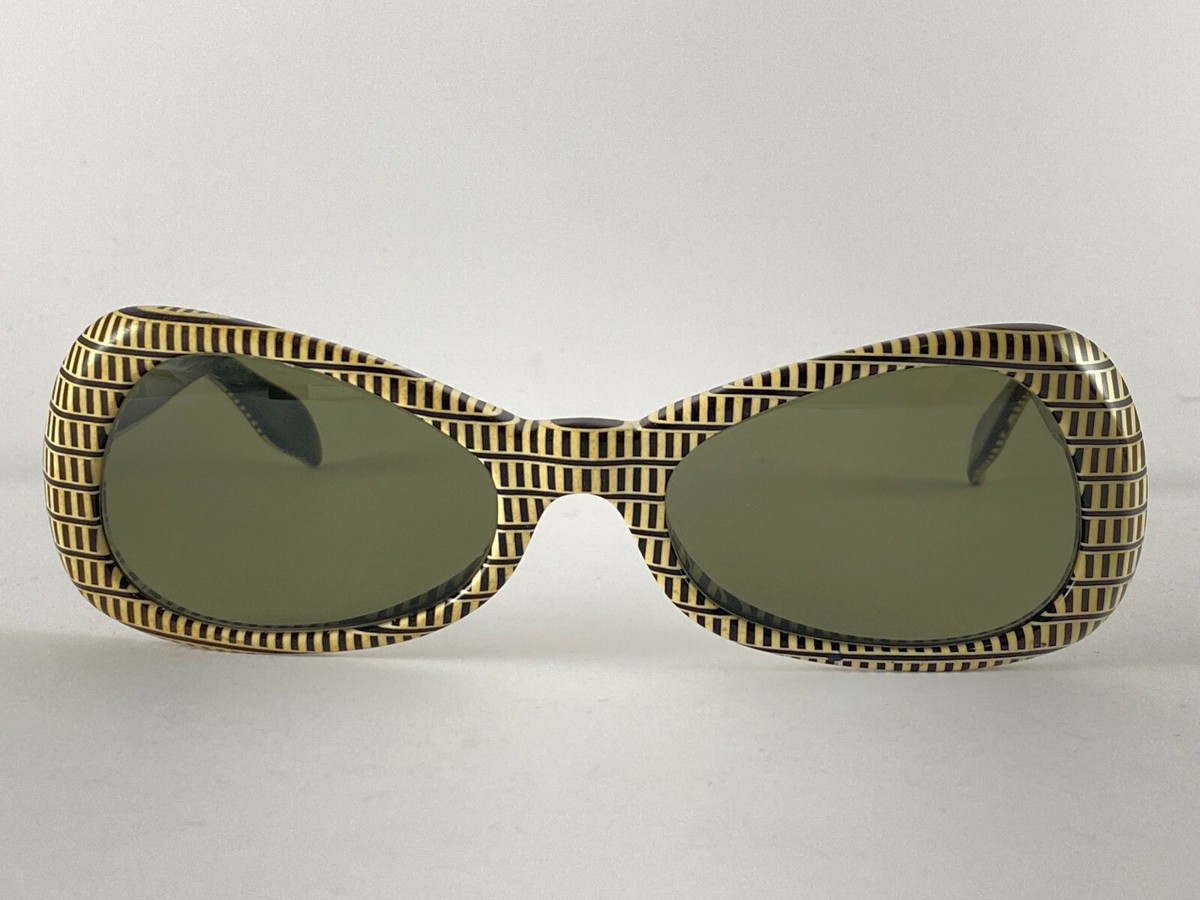VINTAGE RARE CHRISTIAN DIOR PRE OPTYL OVERSIZED PRINTED 1960  display picture 2