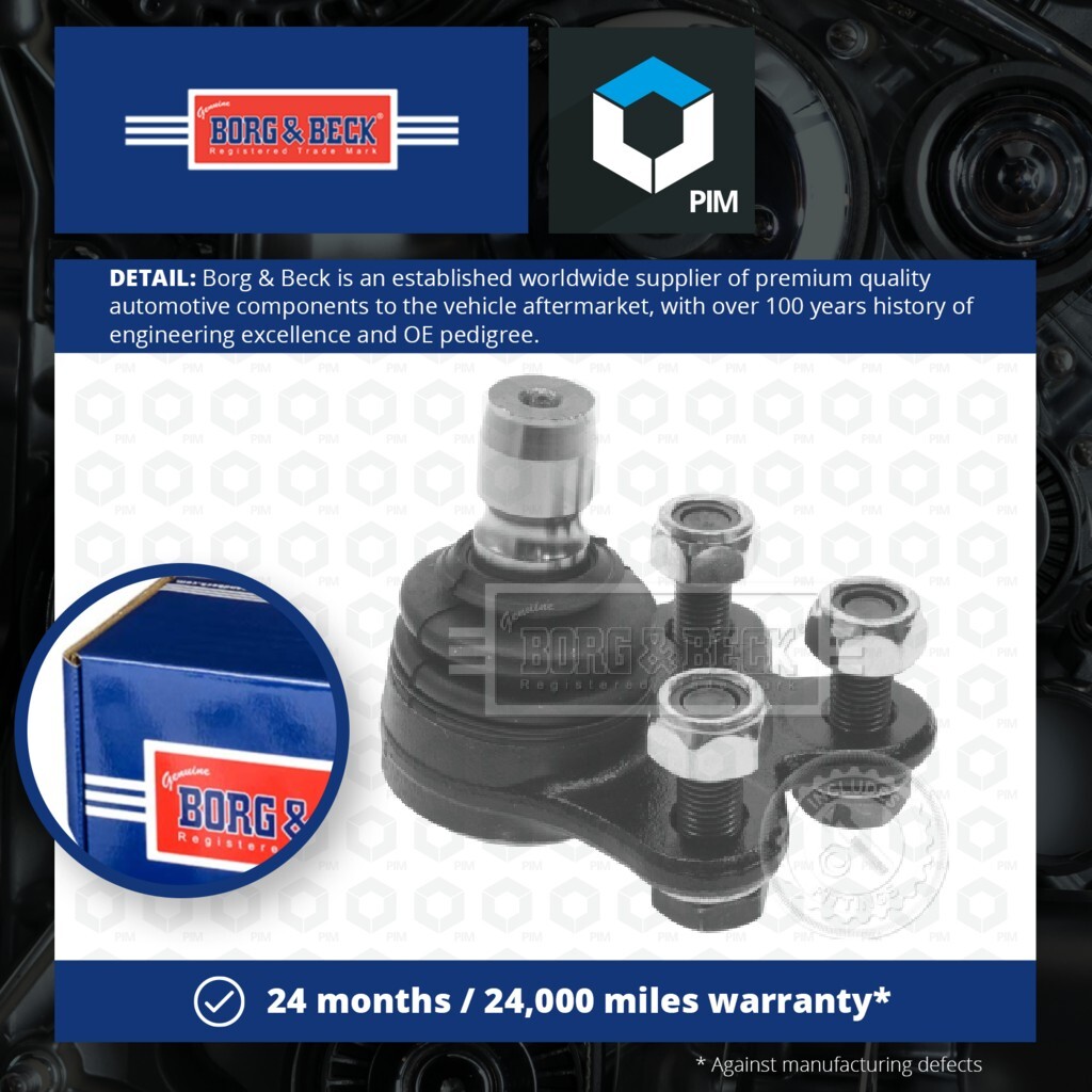 Ball Joint fits VAUXHALL MOKKA J13 1.7D Lower 2012 on A17DTS Suspension