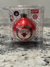 Vintage Chicago Bulls 5 Championship Christmas Ornament - Topperscot Inc. - 3"