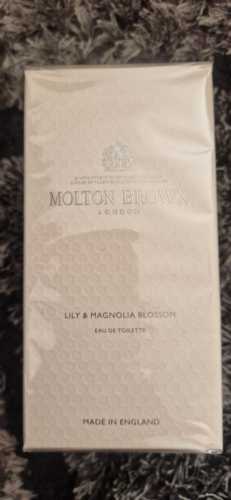 MOLTON BROWN EAU DE TOILETTE LILY & MAGNOLIA 100ML SEALED