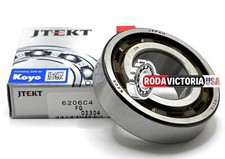 KOYO 6206 C4 DEEP GROOVE BALL BEARING, OPEN. NO SEALS 30x62x16mm