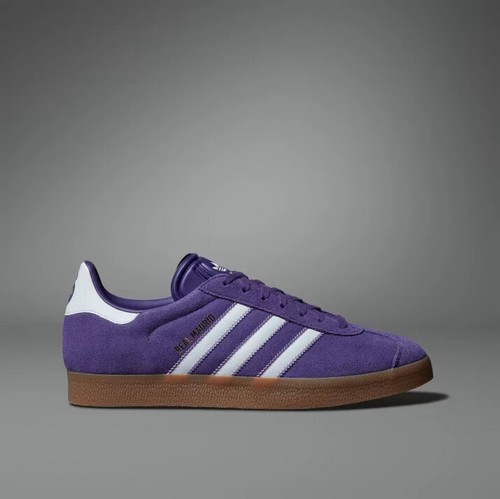 Adidas Gazelle Real Madrid Terrace Icons Mens Shoes JS3041 Purple - Picture 2 of 5