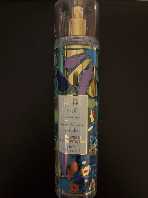 NEW!- Brooks Waters Bath Collection FRESH COCONUT Fine Fragrance