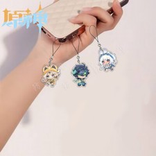 Genshin Impact Acrylic Creative Pendant Bag Decoration Phone Chain Phone Strap