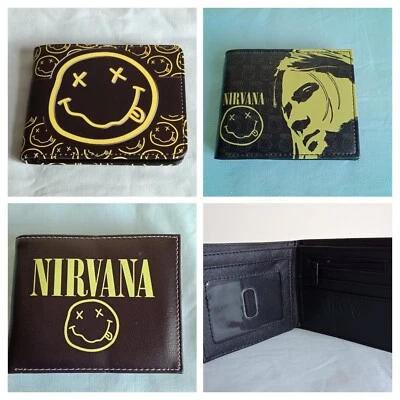 Nirvana Bi-Fold Wallets (Various Designs)