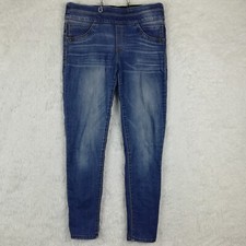 Democracy Womens Jeans Skinny Ankle Blue Denim "Ab" solution Mid Rise Stretch 4