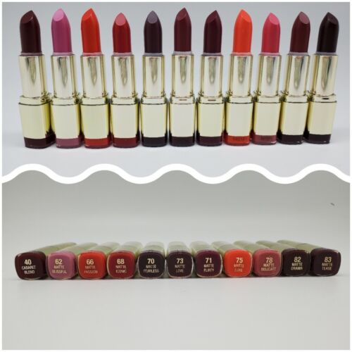 Lápiz labial MILANI Color Distintivo-Tú Elige Malo/Desnudo/Rojo/Cereza/Marrón/Vino/Coral - Imagen 1 de 9