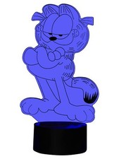 3D LED-Lampe Katze Mehrfarben-Licht Tischlampe Kinderzimmerlampe Wohnlicht Nacht