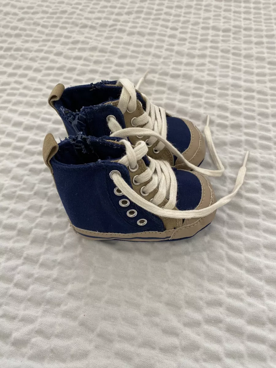 The Children s Place Infant Boy s Size 0 to 3 Mo High Top Tennis
