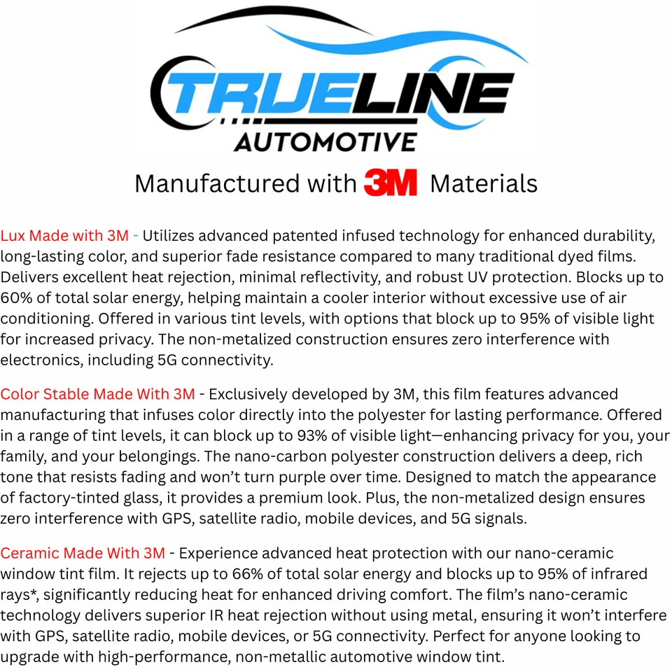 Kit de matiz de janela pré-cortada para modelos Honda cor tingida cerâmica estável feita com 3M - Imagem 3 de 4