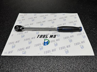 Snap-on Tools POWER BLUE 1/4'' Drive Soft Grip Extra-Long Fixed Ratchet THLL72