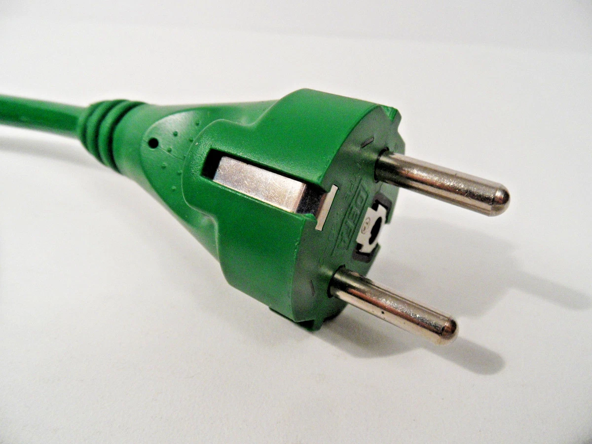 DEFA 460955 Xtreme SILICONE Mini Plug Green CONNECTION POWER CORD CABLE  2.5M 7042284609558 | eBay