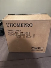 UHOMEPRO stand mixer - SM-1520NL - Silver Open Box