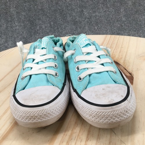 Converse Shoes Womens 7 Chuck Taylor All Star Shoreline Sneakers Blue 553076F - Picture 6 of 14