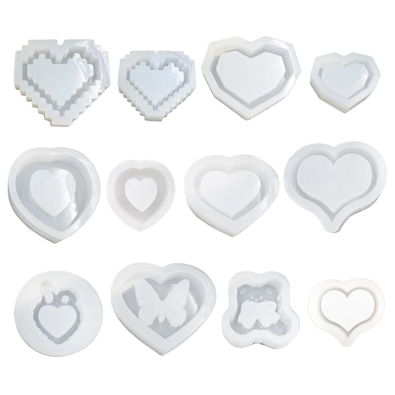 Epoxy Resin Shaker Molds for Quicksand Effects Silicone Craft Molds