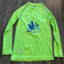 Poker Hawaii Long Sleeve UV 50 Sun Protection PS Neon Swim Top