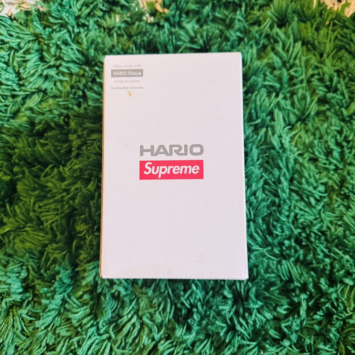 Supreme / Hario Erlenmeyer Flask NIB New Beaker Chemistry Supreme / Hario Erlenmeyer Flask NIB New Beaker Chemistry