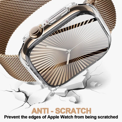Case for Apple Watch Series 11 10 46/42mm Protective Cover Glass ScreenProtector - Picture 22 of 27