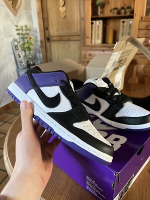Nike Dunk SB Low Pro Court Purple 8.5US/42EU  
