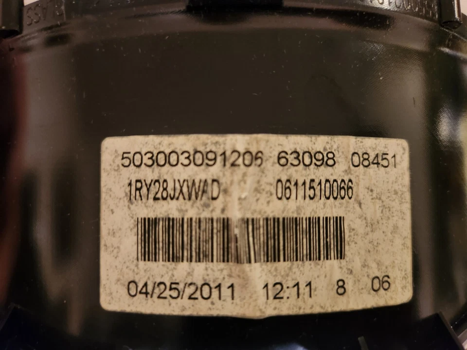 2012 菲亚特 500 速度表/仪表组 KPH 1RY28JXWAD 全新原始设备制造商 1YC38JXWAB — 第 2/3 张图片